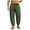 Army Green, variant on Mens Hippie Harem Pants Baggy Elastic Waist Drop Crotch Yoga Japanese Pants Loose Fit Dance Trousers with Pockets (Wine, XL)