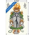 thumbnail image 3 of Disney Tim Burton's The Nightmare Before Christmas - Long Live The Pumpkin King Wall Poster with Pushpins, 14.725" x 22.375", 3 of 3