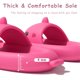 thumbnail image 3 of Zapatillas Rosyclo Shark Soft, ligeras y antideslizantes, color rosa, 3 of 5