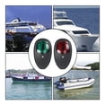 thumbnail image 4 of 2Pcs/Set Signal Warning Lamp LED Navigation Light 10V-30V For Marine Boat Yacht Truck Trailer Van Car-Styling ,High Bright, 4 of 7