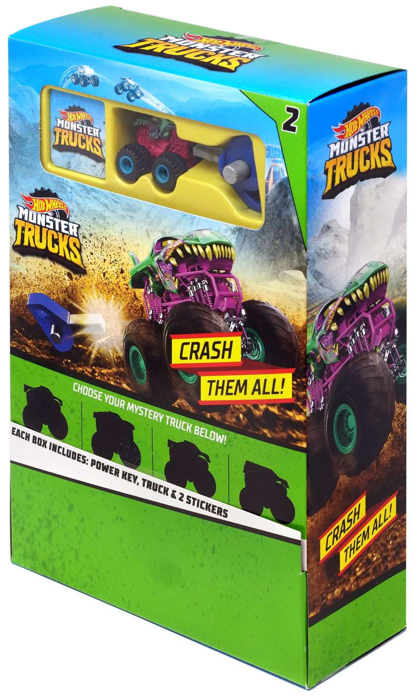 Hot Wheels Monster Trucks Set of 10 MINIS Vehicles Series 2 - NEW & BOXED!