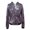 Black, variant on ZHOUCHANKIDS Women's Sequin Jackets Sparkly Glitter Long Sleeve Front Zip Bomber Blazers Party Black S