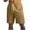 Khaki, variant on Men's Ripped Sweat Shorts Loose Fit Gym Workout Shorts, Fitness & Beach Casual Solid Color Athletic Design