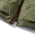 thumbnail image 5 of 2024 Winter Men's Plus Size Trend Fashion Tooling Casual Loose Coat, 5 of 8