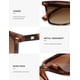 thumbnail image 5 of Gafas de Sol SOJOS de Tendencia Polarizadas Cuadradas SJ2387 Carey, 5 of 6