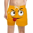 thumbnail image 1 of Boys Swim Trunks With Prints Beach Shorts Kids Summer Pool Party Clothes, 1 of 4