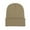 Khaki, variant on Solid Color Knit Beanie, Stretchable Winter Cap, Unisex Acrylic Stocking Hat, All-Season Beanie, Outdoor Sports Cap, Casual Everyday Beanie, Soft Stretch Knit Hat - Black