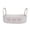 White, variant on Multifunctional Bowknot Woven Basket Cotton Materials Spacious Organizers For CDs Remote Control Stationery