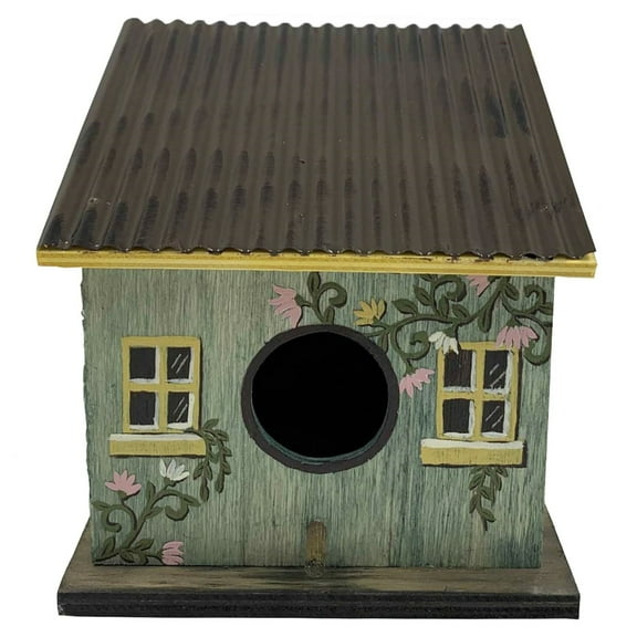 Outdoor Decorative 6" Potting Shed Bird House