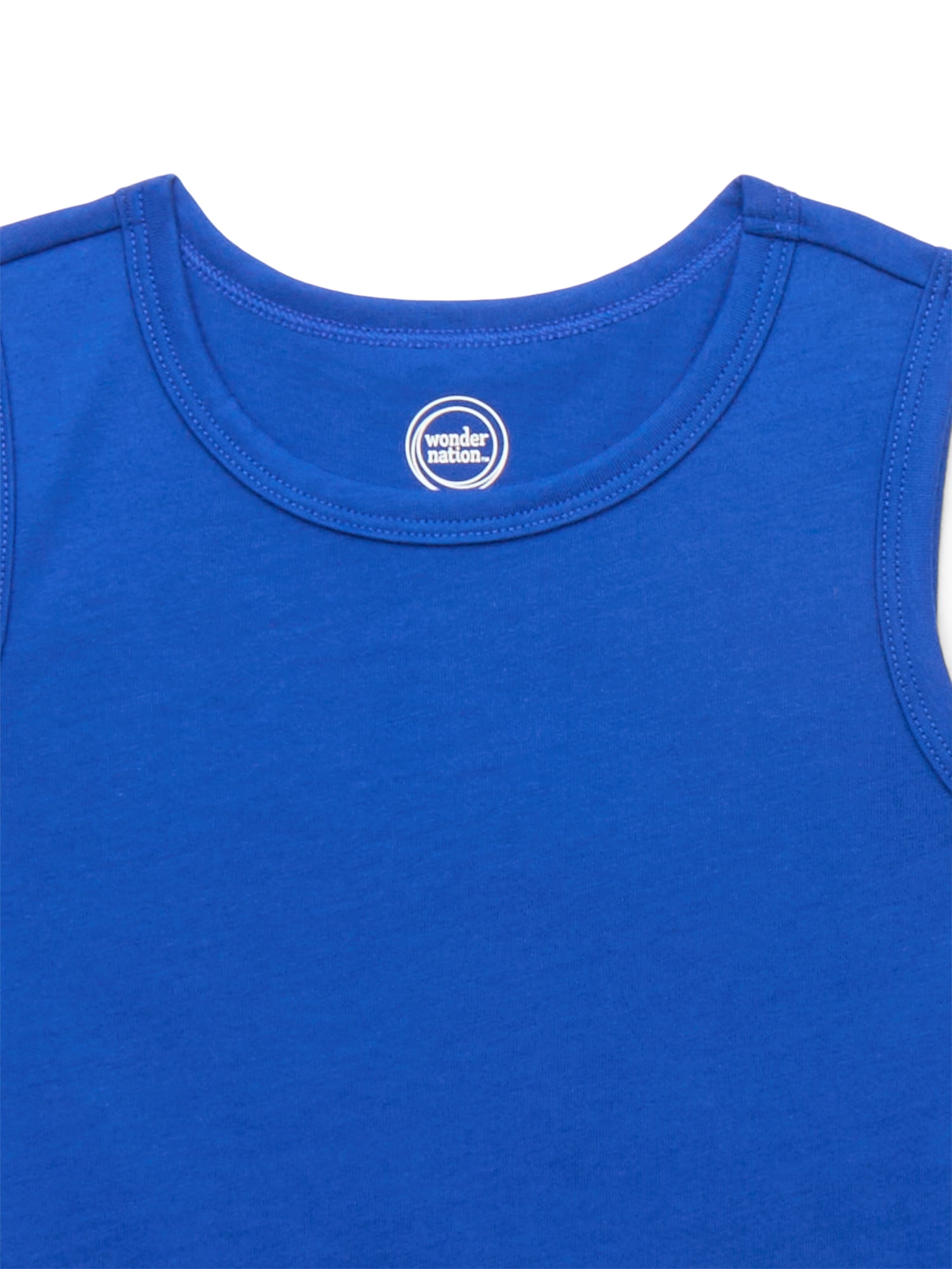 Wonder Nation Boys' Kid Tough Tank Top, Sizes XS-XXL & Husky