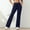 Navy, variant on pstuiky Wide Leg Sweatpants Women, Solid Color Loose Long Straight Leg High Waisted Pants with Pockets Summer Activewear for Women Black L