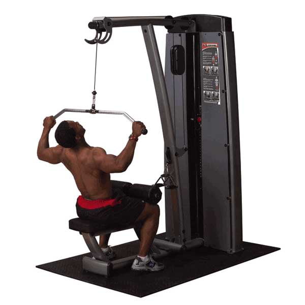 Body-Solid Pro-Dual Lat Pulldown with Mid Row Machine
