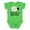 Apple Green, variant on Religious Lamb Christian Childs Boys or Girls Baby Bodysuit