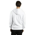 thumbnail image 2 of Unisex Ultimate Fleece Full-Zip Hooded Sweatshirt - WHITE - 4XL, 2 of 3