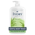 thumbnail image 3 of (4 pack) Ivory Mild and Gentle Body Wash, Aloe Scent, for All Skin Types, 35 fl oz, 3 of 10