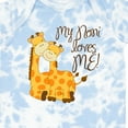 thumbnail image 4 of Inktastic My Noni Loves Me Boys or Girls Baby Bodysuit, 4 of 5