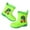 Green, variant on Rubber Boots Kids Kids Cartoon Dinosaur Rubber Water Shoes Classic Children Rain Boots Mud Boots Toddler Girl Rain Boots Blue 2 Years-3 Years