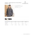 thumbnail image 2 of Alternative 5079 Men's French Terry Pullover Sweatshirt - Vintage Coal/ Black - Medium, 2 of 2
