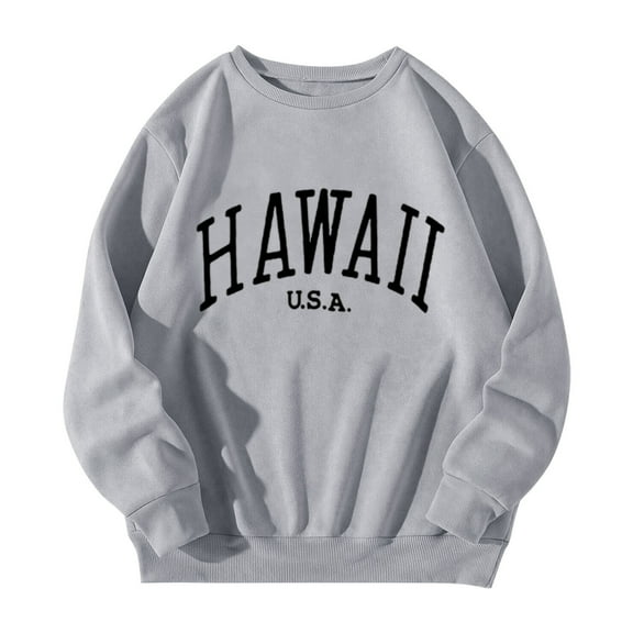 Women Blouses Quarter Button Pullover Women Sweatshirt Pullover Hoodie Sweaters with Side Slits 8 Year Neon Sweater Big Womens Sweatshirt Pocket Top Ladies Heavy Sweatshirts Womens Long Grey 2XL