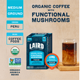 thumbnail image 2 of Laird Superfood Focused Energy Medium Roast Coffee Pods with Functional Mushrooms, Single Serve Coffee Pods, 10 Count, 2 of 5