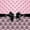 Pink Black 2, variant on Manfei Retro Damask Baroque Blackout Curtains,Black Dreamy Bowknot Window Curtains Pack of 2 (38x45 Each)