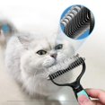 thumbnail image 1 of Pet Brush, Double-sided Comb For Cats And Dogs, 1 of 5