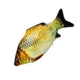 thumbnail image 2 of Juguete para gatos con forma de pez flotante, juguete realista para aliviar el aburrimiento, recargable por USB, juguetes eléctricos para peces en movimiento, 2 of 10