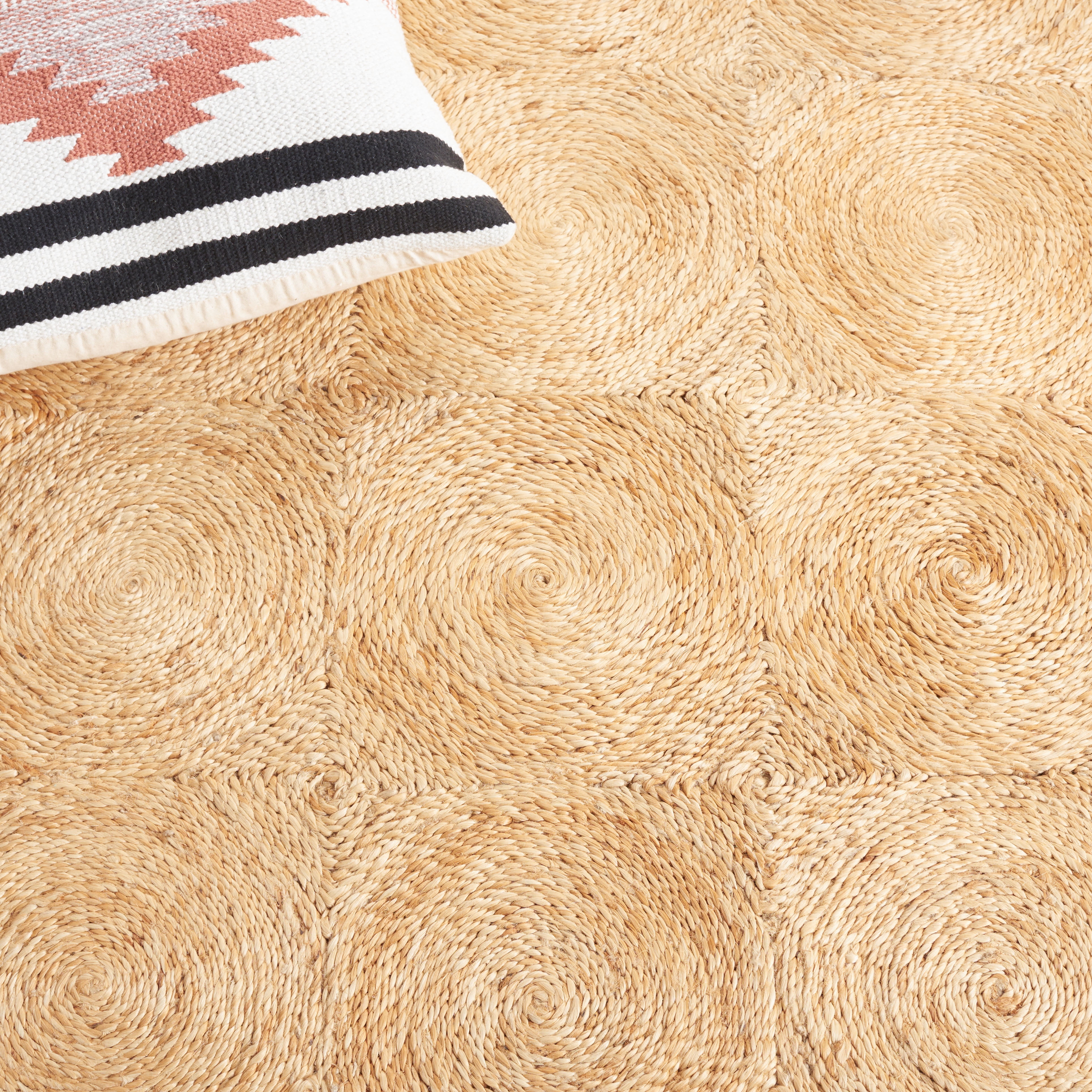SAFAVIEH Natural Fiber Dean Geometric Area Rug, Natural, 4' x 6'