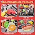 thumbnail image 3 of Parrilla de barbacoa para niños Play Kitchen Toy Bstoyder con humo y luz, 3 of 7