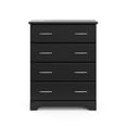 thumbnail image 4 of Storkcraft Brookside 4 Drawer Chest - Black, 4 of 12