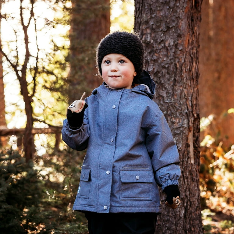 Jan & Jul Cozy-Dry Rain Jacket - Heather Grey Jan & Jul Cozy-Dry Rain Jacket - Heather Grey