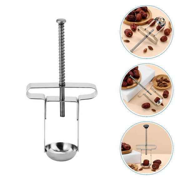 SWETRACE 1Pcs Handheld Cherry Pitter Stainless Steel Red Dates Pit Remover Tool