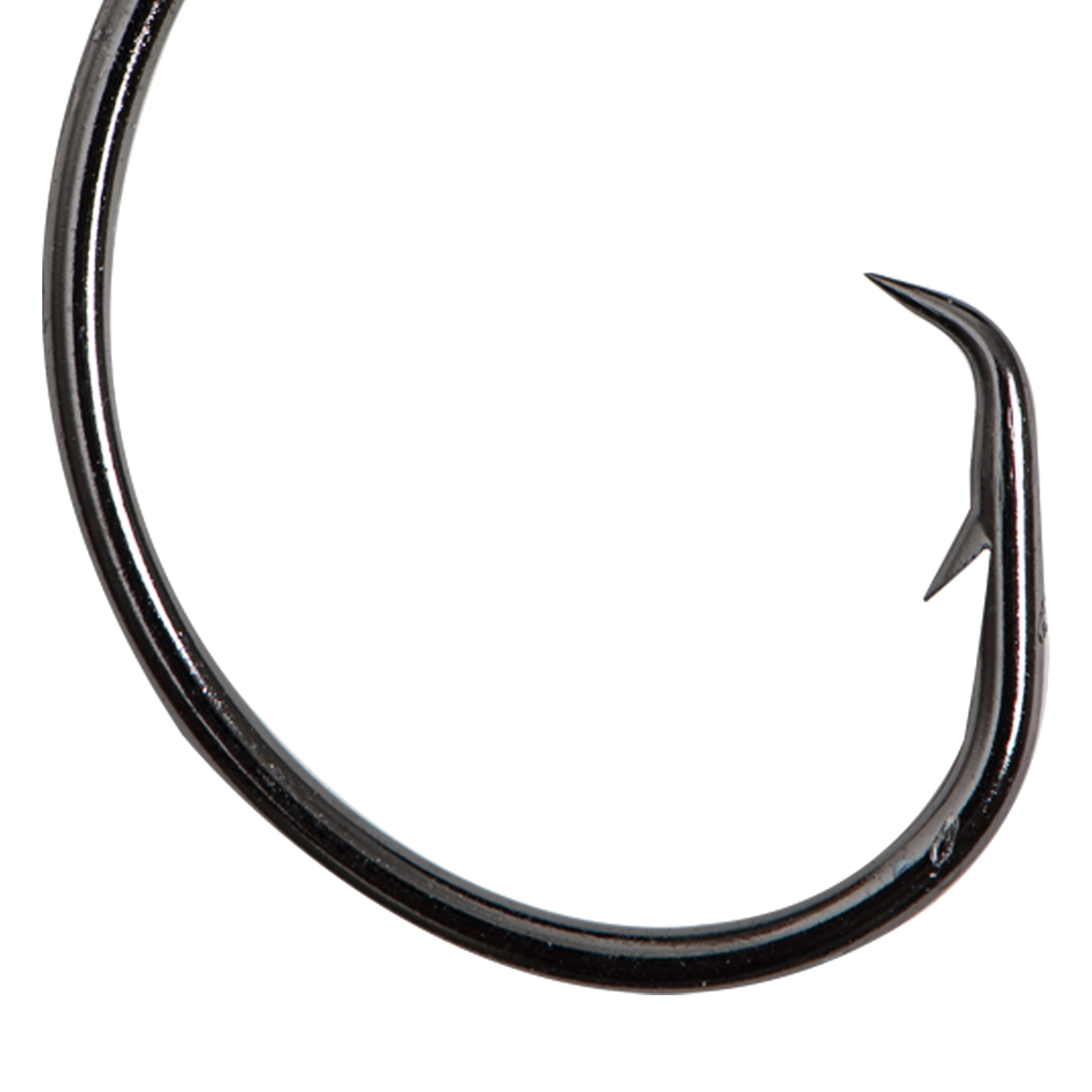 (2 pack) Mustad in-line Demon Perfect Circle Hook (Black Nickel) - Size: 3/0 10pc