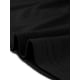 thumbnail image 5 of Vestido casual de verano para mujer INSPIRE CHIC con bolsillos, manga corta con volantes, cuello redondo, dobladillo con volantes, midi L negro, 5 of 6