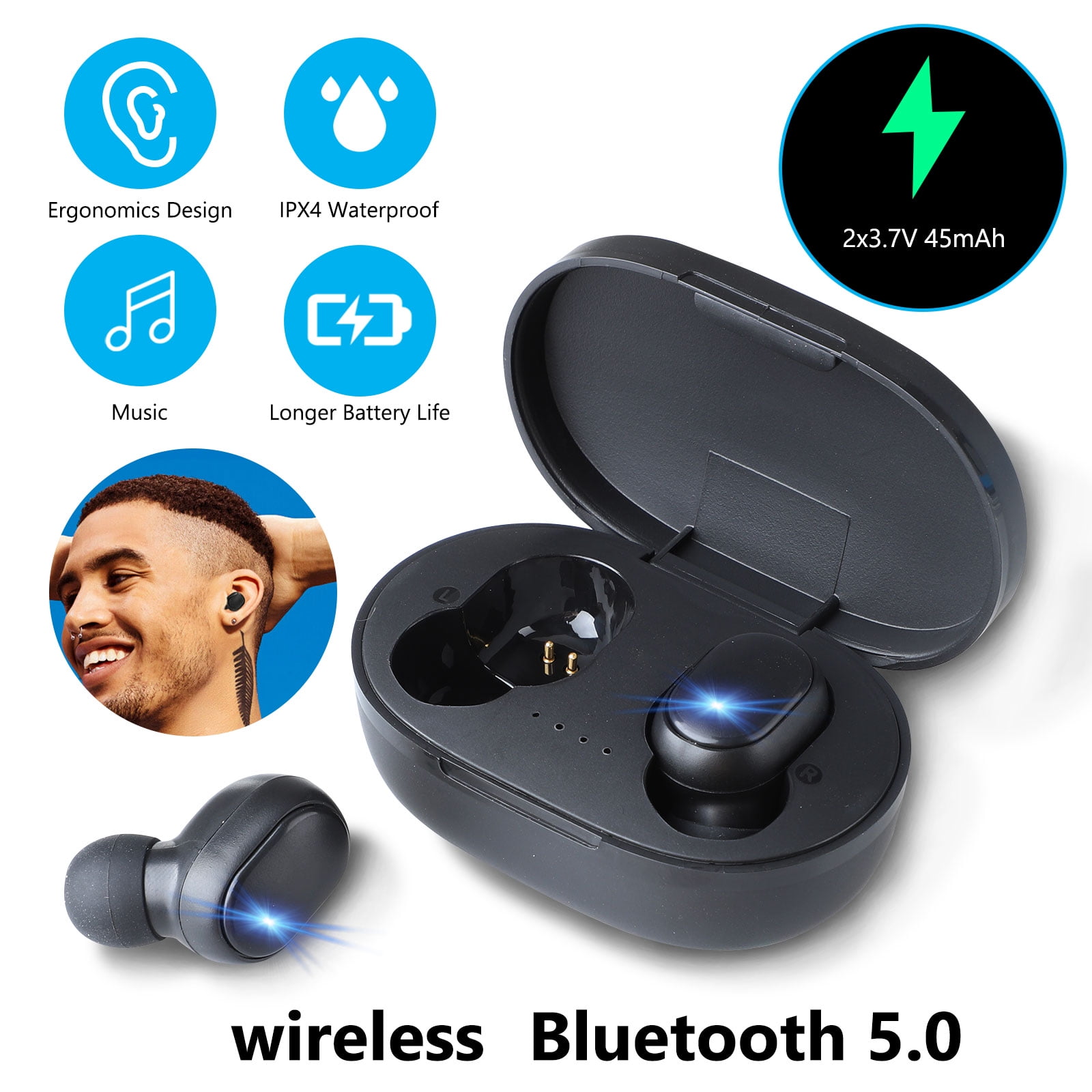 true wireless headset a6s
