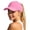 A11-Hot Pink, variant on Gaexia Womens Ponytail Baseball Cap Adjustable High Messy Bun Ponycap Quick Drying Trucker Hats