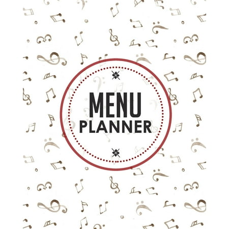 Menu Planner: Weekly Meal Planner with Grocery List for Workout, No Carb & Healthy Diet