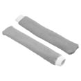 thumbnail image 1 of Unique Bargains Anti Skid Sweatband Nylon Badminton Racket Towel Grip Tennis Racquet Overgrip Light Grey 2 Pack, 1 of 6