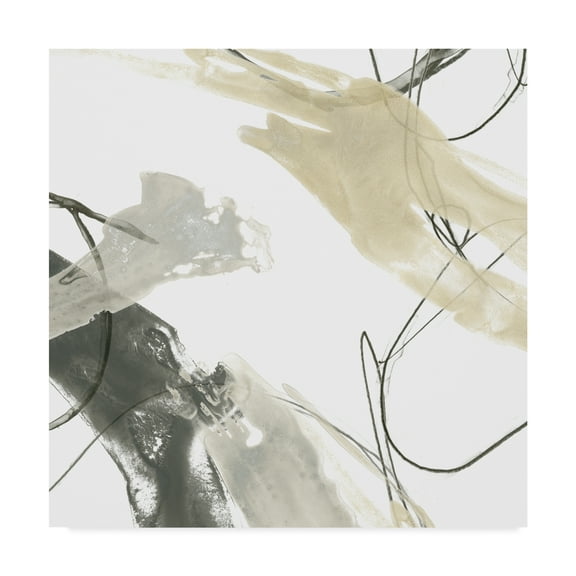 Trademark Fine Art 'Monochrome Momentum IV' Canvas Art by June Erica Vess