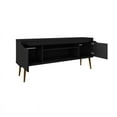 thumbnail image 5 of Manhattan Comfort Bradley 4 Shelves Wood TV Stand for TVs up to 60" in Black, 5 of 11