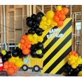 thumbnail image 4 of Juego de globos de construcción Biapian, 30 unidades, casco de excavadora de 30 cm, 4 of 7