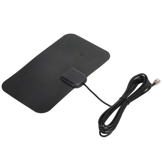 Tv Indoor High Definition Digital Antenna High Gain TV Antenna Small Grid Pattern Black