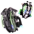 thumbnail image 3 of Remote Control Car RC Cars, RC Stunt Snake Car, 360° Roll Rotation Car Toys with LED Lights for Kids Ages 6+, Grey, 3 of 5