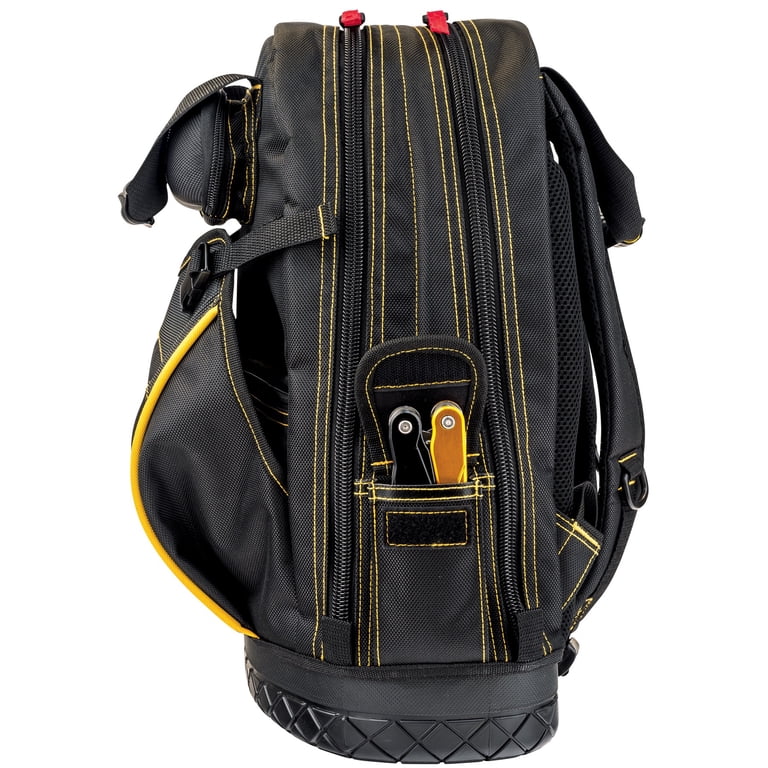 cat caterpillar backpack leather 83541-01 The Project Black Reflective logo print The Cat Ironclad Stealth 