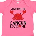 thumbnail image 4 of Inktastic Someone in Cancun Loves Me Boys or Girls Baby Bodysuit, 4 of 5