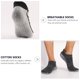 thumbnail image 3 of WASHWEPE 6 Pares De Calcetines Deportivos De Negros Para Uso En Y Entrenamiento, 3 of 8