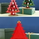 thumbnail image 2 of Bewildely Adorno de árbol de Navidad, marco hecho a mano para niños, adornos de madera, llamativa, decoración del hogar, ventana, fiesta, Kits de decoración para fiestas Rojo Bewildely HA068048-01B, 2 of 6