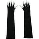 thumbnail image 1 of FELTECHELECTR 1 par de guantes de disfraz de Halloween con uñas largas (negros), 1 of 5