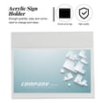 thumbnail image 4 of 6pcs Acrylic Price Ticket Display Stands Flyer Display Stands Price Tag Holders, 4 of 8