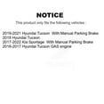 thumbnail image 2 of TEC Front Rear Ceramic Brake Pads Kit for Car Hyundai Tucson Kia Sportage KTC-100313, 2 of 10